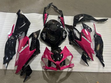 Comprare Carena Moto Kawasaki ZX6R 2019-2022 - Nero Lucido Rosa Ninja