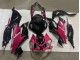 Comprare Carena Moto Kawasaki ZX6R 2019-2022 - Nero Lucido Rosa Ninja