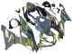 Comprare Carena Moto Kawasaki ZX6R 2019-2022 - Nardo Grigio Giallo