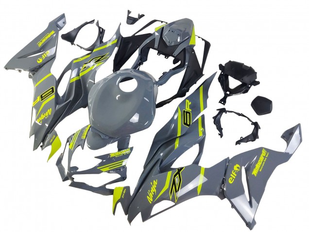 Comprare Carena Moto Kawasaki ZX6R 2019-2022 - Nardo Grigio Giallo