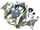 Comprare Carena Moto Kawasaki ZX6R 2019-2022 - Nardo Grigio Giallo