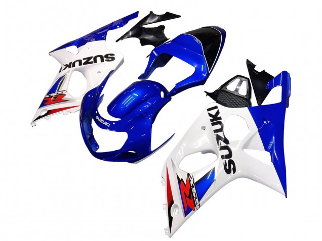 Comprare Carena Moto Suzuki GSXR1000 2000-2002 - Bianco Blu Rosso