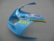 Comprare Carena Moto Suzuki GSXR1000 2000-2002 - Azzurro Chiaro Giallo Nero Motul Rizla