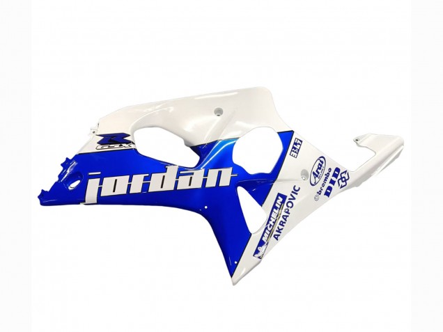 Comprare Carena Moto Suzuki GSXR1000 2000-2002 - Bianco Blu Jordan 59
