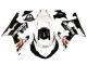 Comprare Carena Moto Suzuki GSXR1000 2000-2002 - Bianco Nero Lucido Rosso