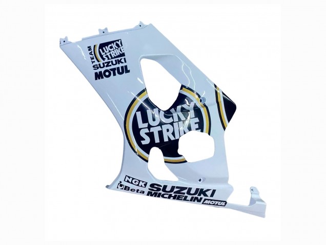 Comprare Carena Moto Suzuki GSXR 1000 2003-2004 - Bianco Nero Oro Motul Lucky Strike