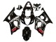 Comprare Carena Moto Suzuki GSXR 1000 2003-2004 - Nero Lucido Bianco Rosso Decals