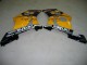 Comprare Carena Moto Suzuki GSXR 1000 2003-2004 - Giallo Bianco Blu Nero Corona