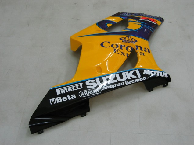 Comprare Carena Moto Suzuki GSXR 1000 2003-2004 - Giallo Bianco Blu Nero Corona