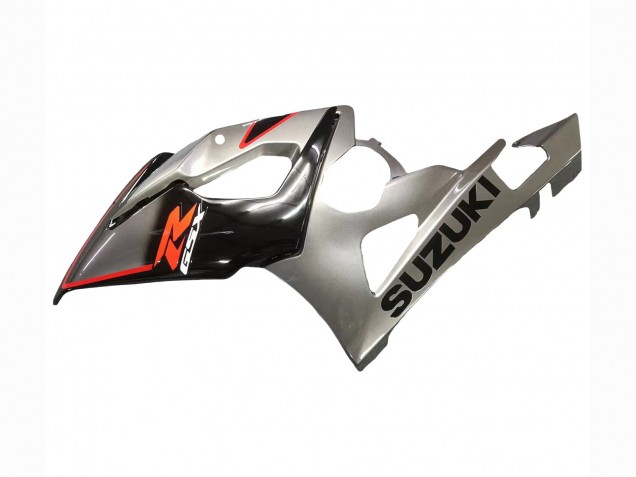 Comprare Carena Moto Suzuki GSXR 1000 2005-2006 - Argento Nero Rosso