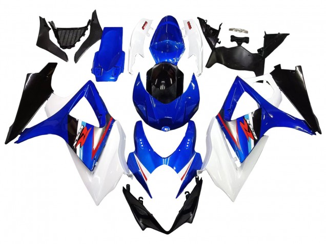 Comprare Carena Moto Suzuki GSXR 1000 2007-2008 - Bianco Blu Nero Rosso