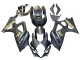 Comprare Carena Moto Suzuki GSXR 1000 2007-2008 - Nero Opaco Oro Decal