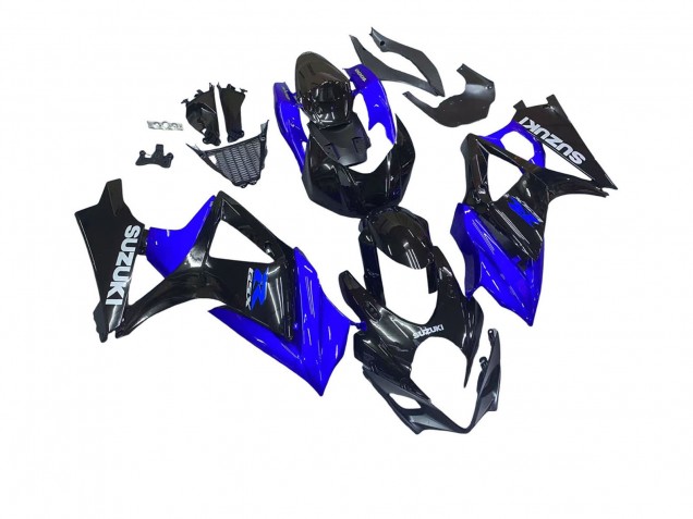 Comprare Kit Carena Moto Suzuki GSXR 1000 2007-2008 - Blu Nero Lucido