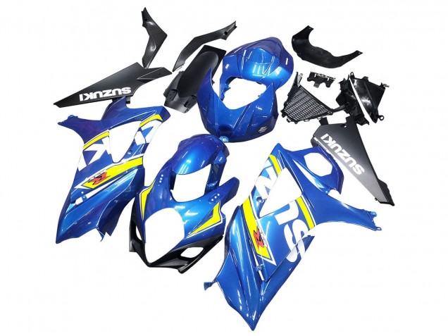 Comprare Carena Moto Suzuki GSXR 1000 2007-2008 - Blu Giallo Nero