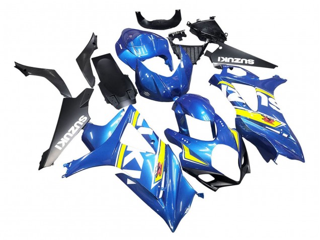 Comprare Carena Moto Suzuki GSXR 1000 2007-2008 - Blu Giallo Nero