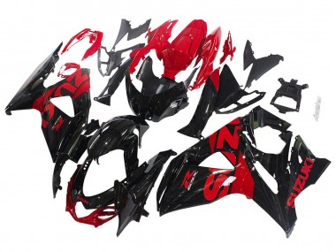 Comprare Kit Carena Moto Suzuki GSXR 1000 2009-2016 - Nero Lucido Rosso