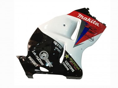 Comprare Carena Moto Suzuki GSXR 1300 Hayabusa 1996-2007 - Bianco Blu Rosso Makita Nero