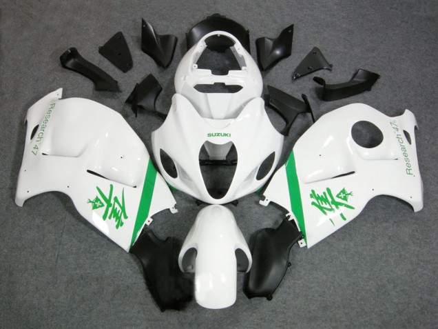 Comprare Carena Moto Suzuki GSXR 1300 Hayabusa 1996-2007 - Bianco Verde