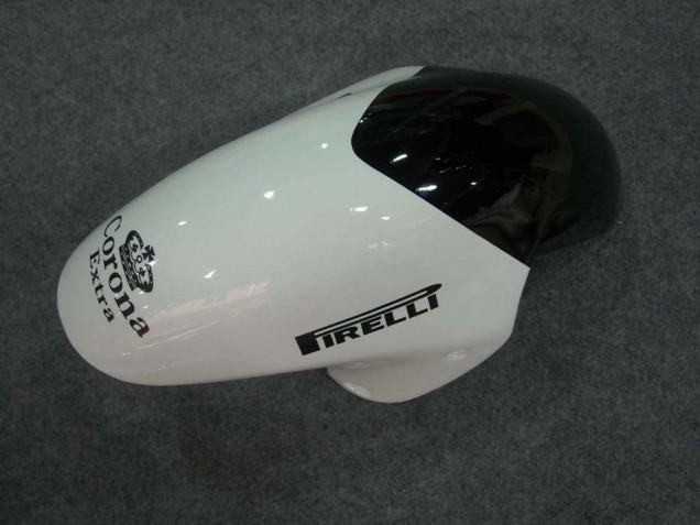 Comprare Carena Moto Suzuki GSXR 1300 Hayabusa 1996-2007 - Bianco Nero Corona