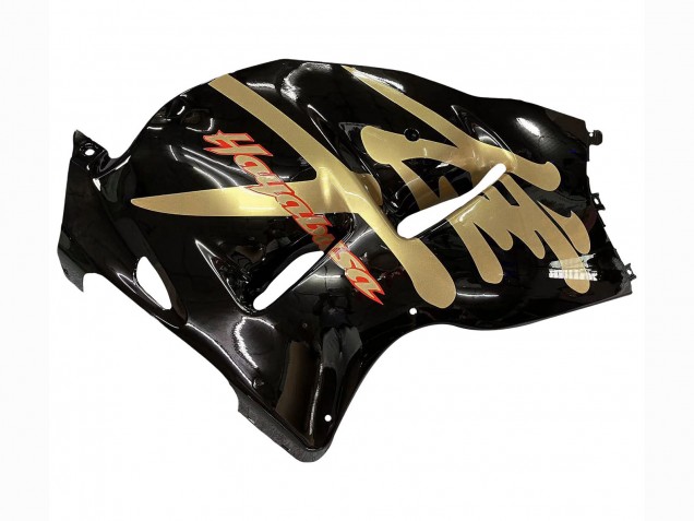 Comprare Carena Moto Suzuki GSXR 1300 Hayabusa 1996-2007 - Nero Lucido Oro Hayabusa