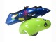 Comprare Carena Moto Suzuki GSXR 1300 Hayabusa 1996-2007 - Blu Verde Squalo 46