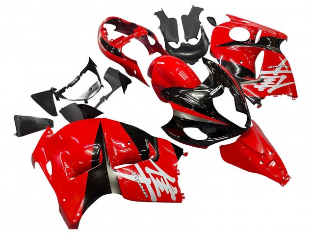 Comprare Carena Moto Suzuki GSXR 1300 Hayabusa 1996-2007 - Rosso Nero Hayabusa