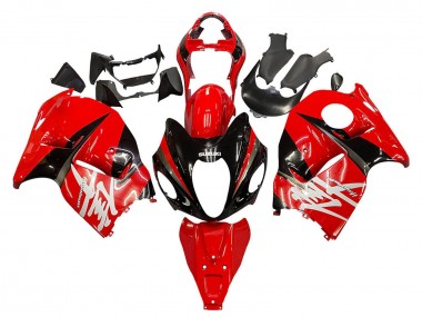 Comprare Carena Moto Suzuki GSXR 1300 Hayabusa 1996-2007 - Rosso Nero Hayabusa