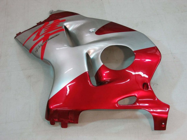 Comprare Carena Moto Suzuki GSXR 1300 Hayabusa 1996-2007 - Argento Rosso Hayabusa