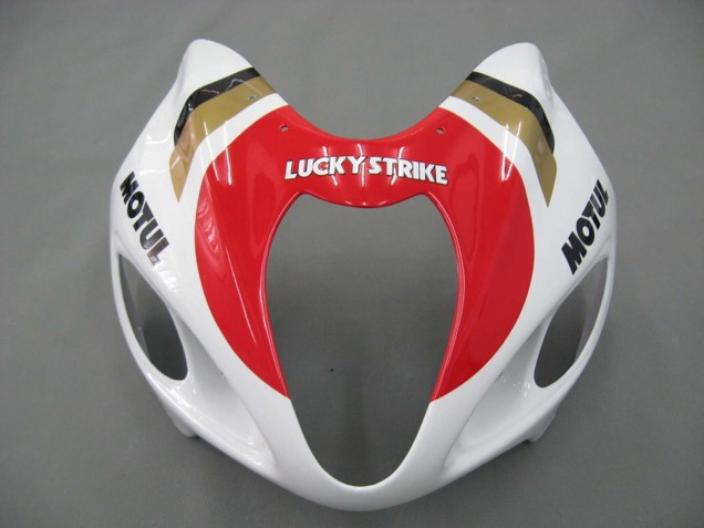 Comprare Carena Moto Suzuki GSXR 1300 Hayabusa 1996-2007 - Bianco Rosso Motul
