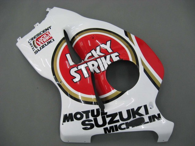 Comprare Carena Moto Suzuki GSXR 1300 Hayabusa 1996-2007 - Bianco Rosso Motul