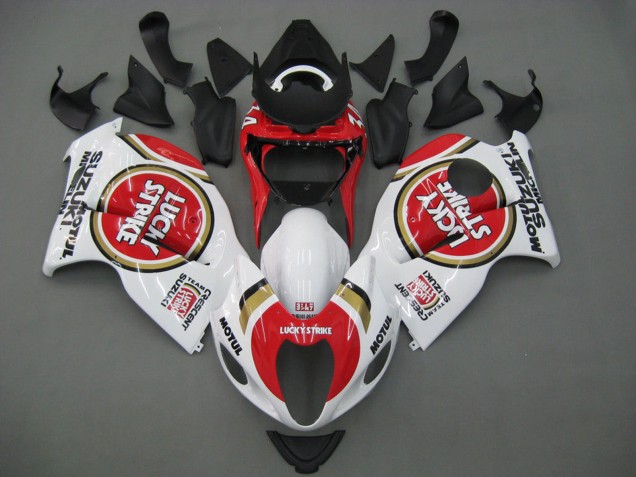 Comprare Carena Moto Suzuki GSXR 1300 Hayabusa 1996-2007 - Bianco Rosso Motul