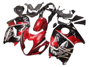 Comprare Carena Moto Suzuki GSXR 1300 Hayabusa 1996-2007 - Rosso Nero Lucido Hayabusa