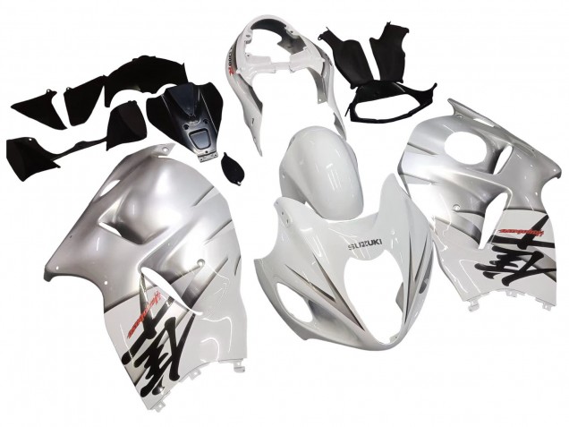 Comprare Carena Moto Suzuki GSXR 1300 Hayabusa 1996-2007 - Bianco Argento Hayabusa