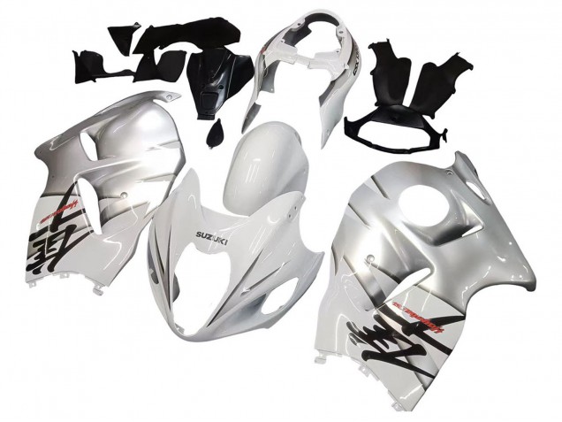 Comprare Carena Moto Suzuki GSXR 1300 Hayabusa 1996-2007 - Bianco Argento Hayabusa