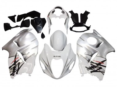 Comprare Carena Moto Suzuki GSXR 1300 Hayabusa 1996-2007 - Bianco Argento Hayabusa