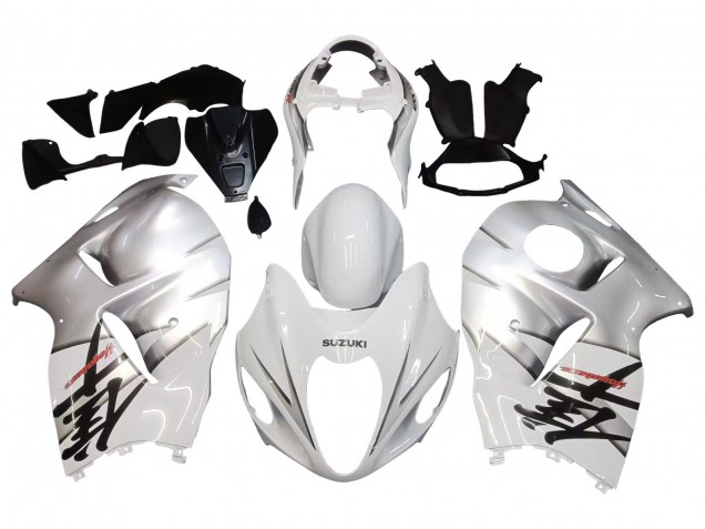 Comprare Carena Moto Suzuki GSXR 1300 Hayabusa 1996-2007 - Bianco Argento Hayabusa