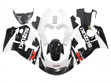 Comprare Carena Moto Suzuki GSXR 600 / GSXR 750 1996-2000 - Nero Bianco