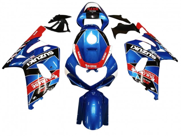 Comprare Carena Moto Suzuki GSXR 600 / GSXR 750 2001-2003 - Blu Rosso Corsa