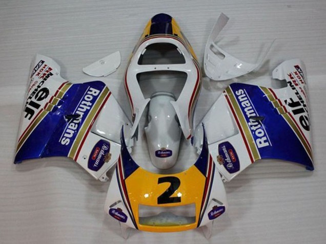 Comprare Carena Moto Honda NSR250R MC28 P4 1994-1996 - Bianco Blu Giallo Oro Rothmans Elf 2