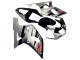 Comprare Carena Moto Suzuki GSXR 600 / GSXR 750 2001-2003 - Argento Nero Lucido Rosso