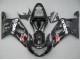 Comprare Carena Moto Suzuki GSXR 600 / GSXR 750 2001-2003 - Nero Lucido Rosso Bianco