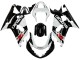 Comprare Carena Moto Suzuki GSXR 600 / GSXR 750 2001-2003 - Bianco Nero Lucido Rosso
