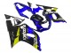 Comprare Carena Moto Suzuki GSXR 600 / GSXR 750 2001-2003 - Blu Giallo Nero Lucido