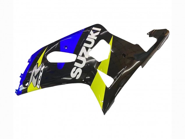 Comprare Carena Moto Suzuki GSXR 600 / GSXR 750 2001-2003 - Blu Giallo Nero Lucido