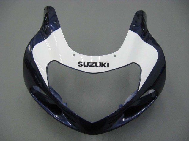 Comprare Carena Moto Suzuki GSXR 600 / GSXR 750 2001-2003 - Blu Bianco Nero Lucido Rosso