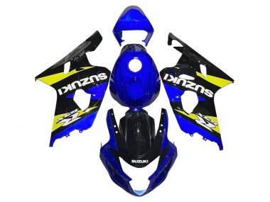 Comprare Carena Moto Suzuki GSXR 600 / GSXR 750 2004-2005 - Blu Giallo Nero