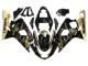 Comprare Carena Moto Suzuki GSXR 600 / GSXR 750 2004-2005 - Nero Lucido Oro Corona