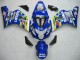 Comprare Carena Moto Suzuki GSXR 600 / GSXR 750 2004-2005 - Blu Bianco Giallo Verde Telefumica Motul MoviStar