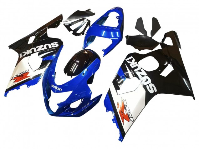 Comprare Carena Moto Suzuki GSXR 600 / GSXR 750 2004-2005 - Blu Bianco Nero