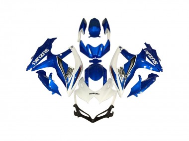 Comprare Carena Moto Suzuki GSXR 600 / GSXR 750 2006-2007 - Bianco Blu